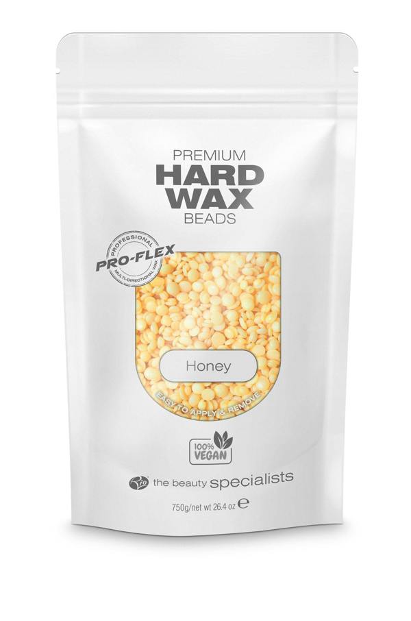 Premium Hard Wax Honey Beads for hair removal , 100% vegan, 750g