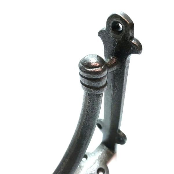 Pair of ALBION Antique Cast Iron Shelf Brackets - 140mm x 140mm