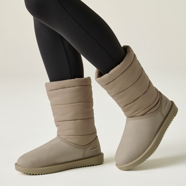 Regatta Womens Risley Waterproof Baffled Stitching Boots - Soft Taupe