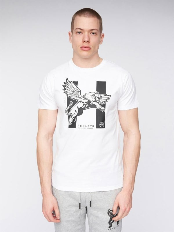 Henleys Curveball T-Shirt White