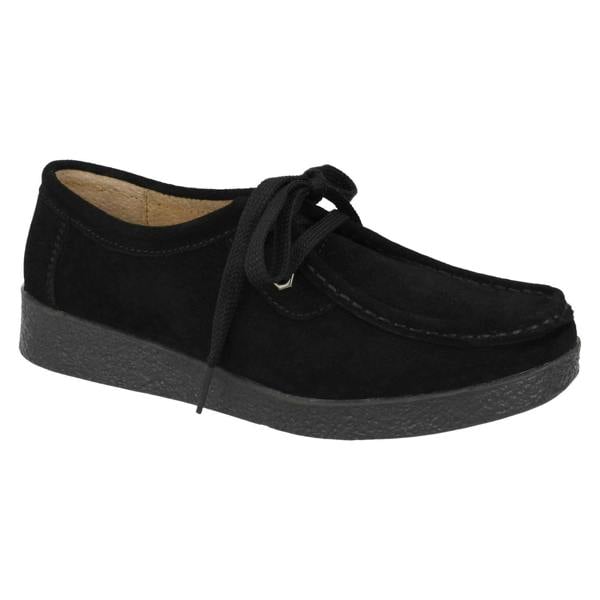 Eaze Ladies Eaze Flat Casual Lace Up Shoes