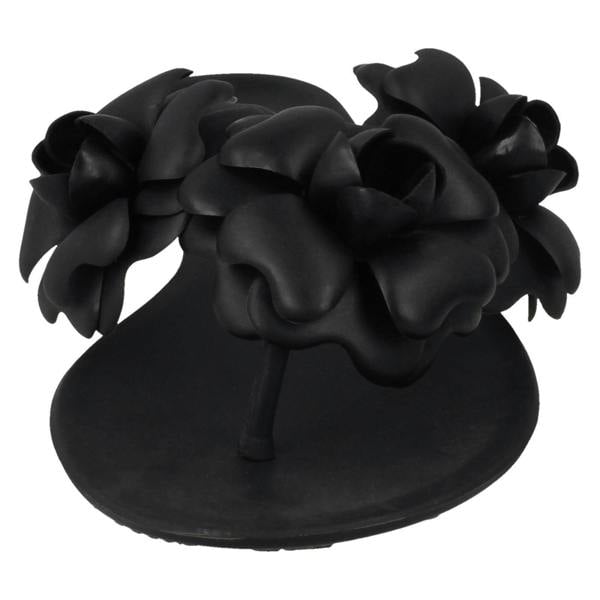 Spot On Ladies Spot On Flat Jelly Toepost Sandals