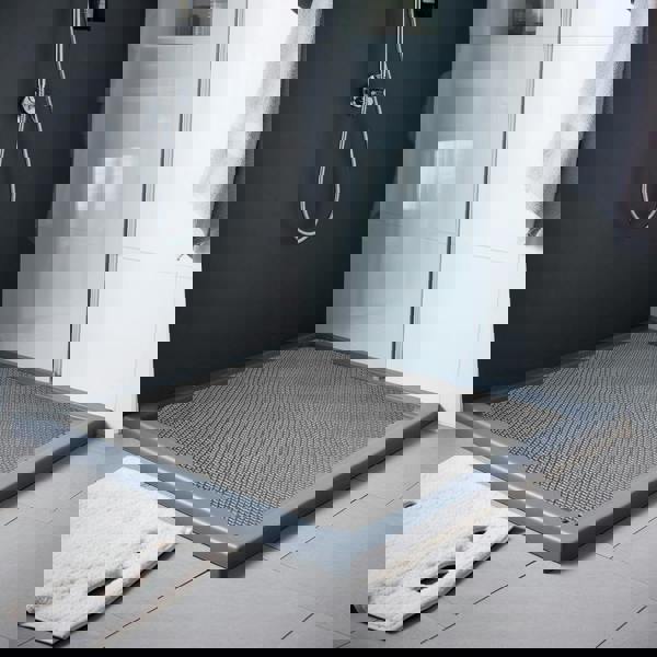 Nicoman Reversible Dual-Colour PVC Shower Bathroom Anti slip Mat