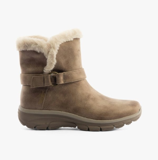 Skechers 168045/DKTP EASY GOING - DREAMERS MOVE Womens Boots Dark Taupe