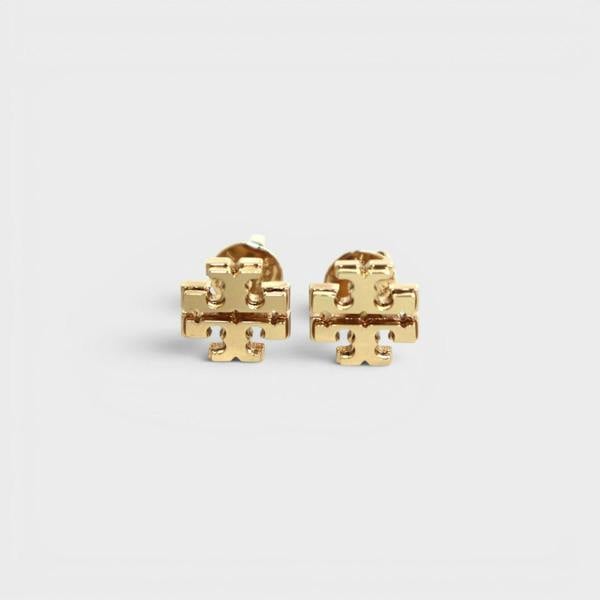 Tory Burch Signature Gold Earrings