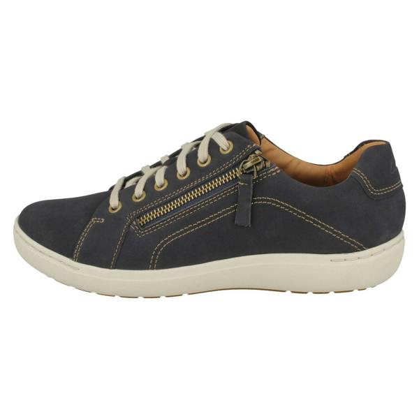 Clarks Ladies Clarks Casual Lace Up Trainers - Nalle Lace