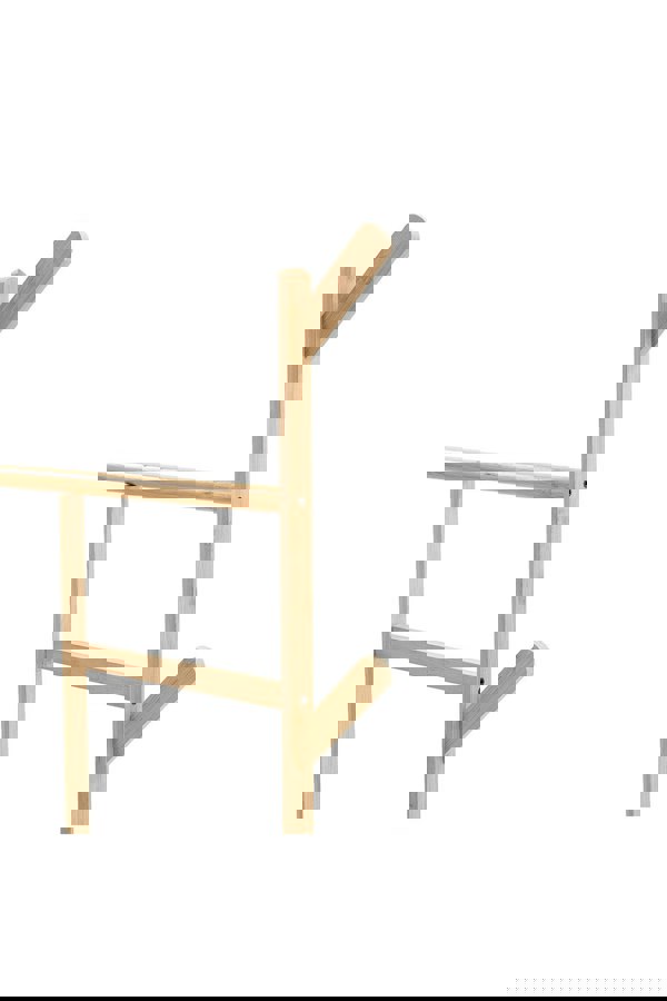 Living and Home Bamboo Clothes Rack with Bottom Shelf Shoe Clothing Organizer