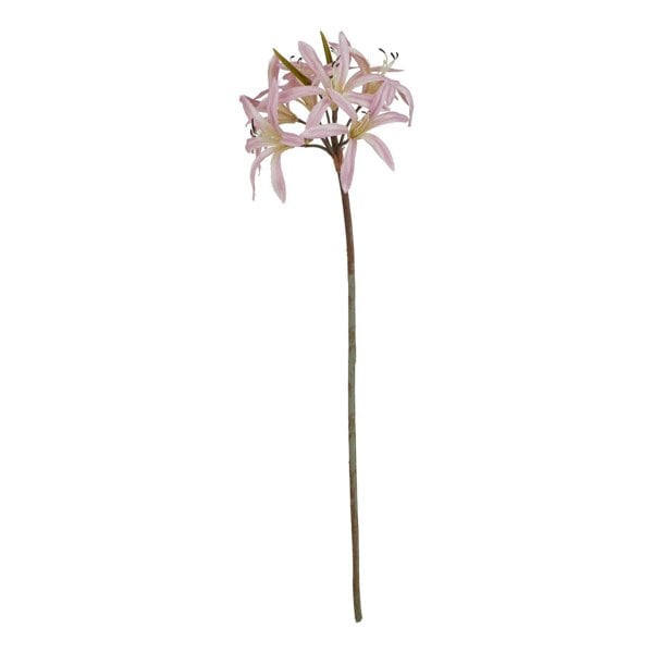 Hill Interiors The Natural Garden Collection Lily Stem Artificial Flower - Pink/Green