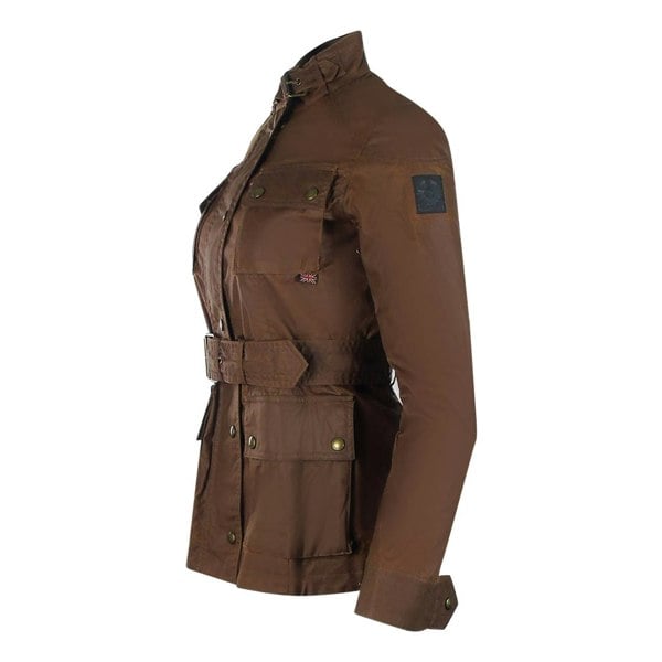 Belstaff Trialmaster Light Brown Motorcycle Jacket XXS