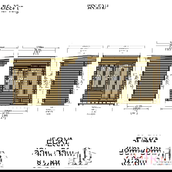 Shire 8x12 Belgravia Log Cabin 19mm Cladding - Best Shed