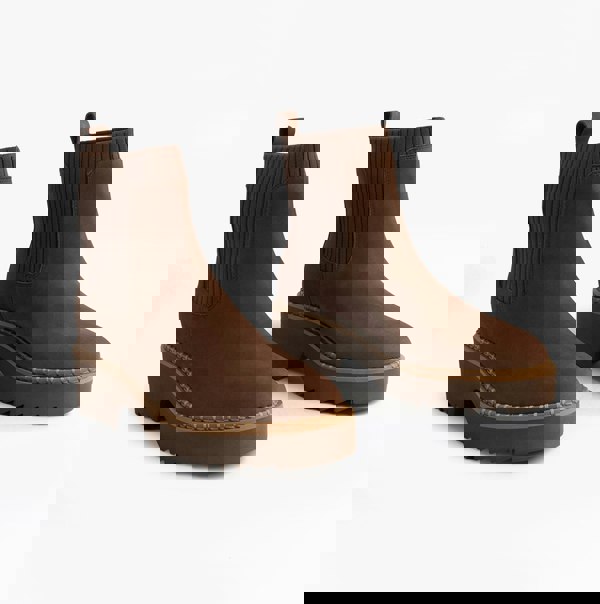 TOMS MILLIE Womens Ankle Boots Dark Brown