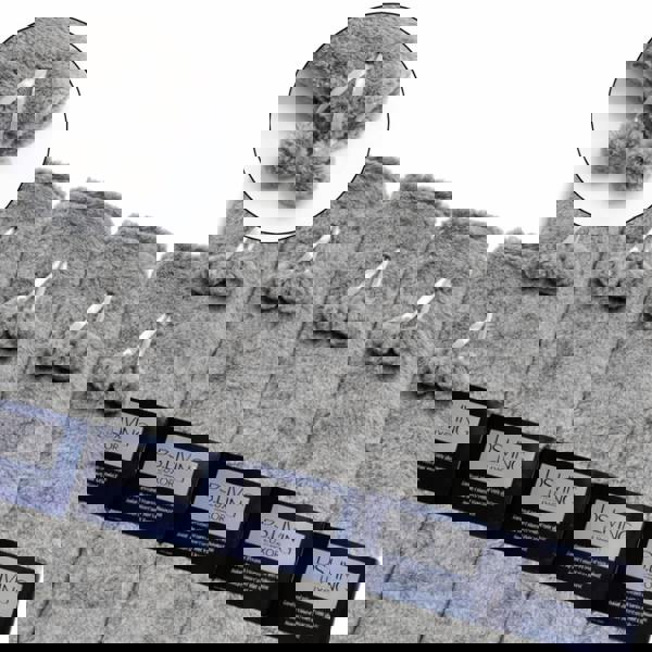 DS Living Luxor Extra Long Luxury Faux Fur Hot Water Bottle 49cm Grey