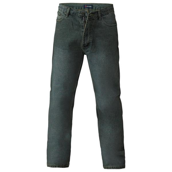 Duke Mens D555 Rockford Denim Comfort Jeans - Dirty Denim - 