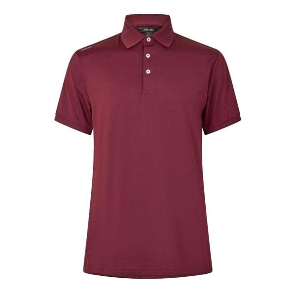 Ralph Lauren Mens Performance Polo Shirt - Ruby Red - 