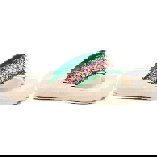 Rocket Dog Spotlight Madison Cotton Women's Green/Multi Sandals
