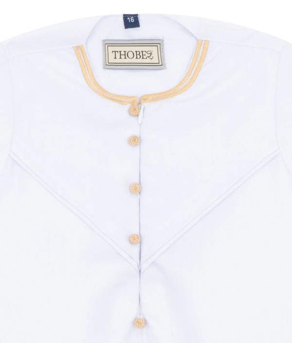 Infinity Leather Baby Boys Omani Eid Thobe  Saudi Emirati Jubba Robe Romper