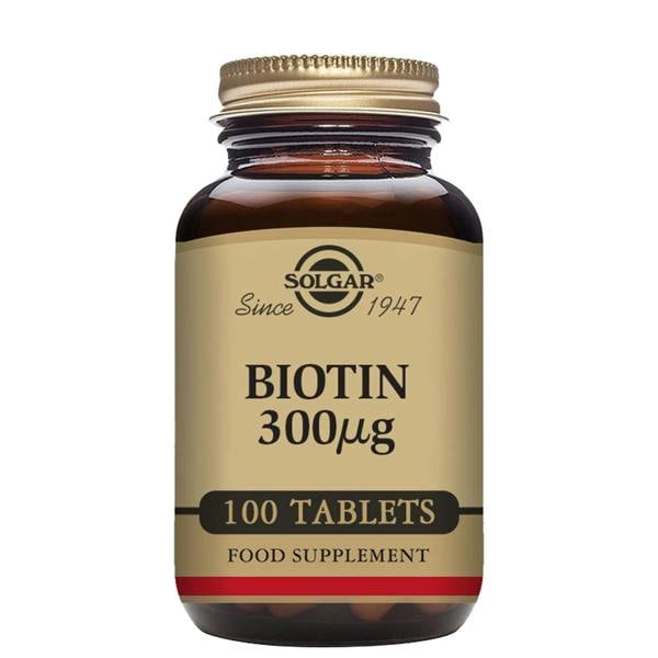 Solgar Vitamins Biotin 300µg Tablets x 100