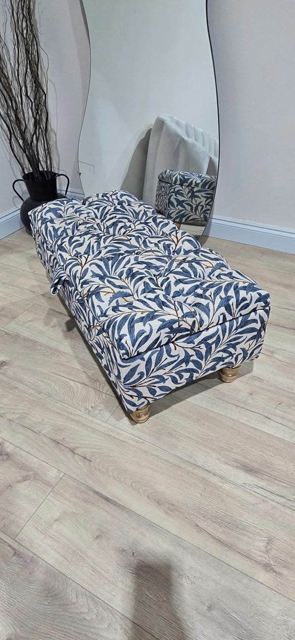 ISTOOLS Premium Storage Ottoman Bench – Multicolour Coffee Table