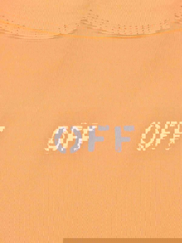 Off-White Sleek Rowing Top Peach Orange