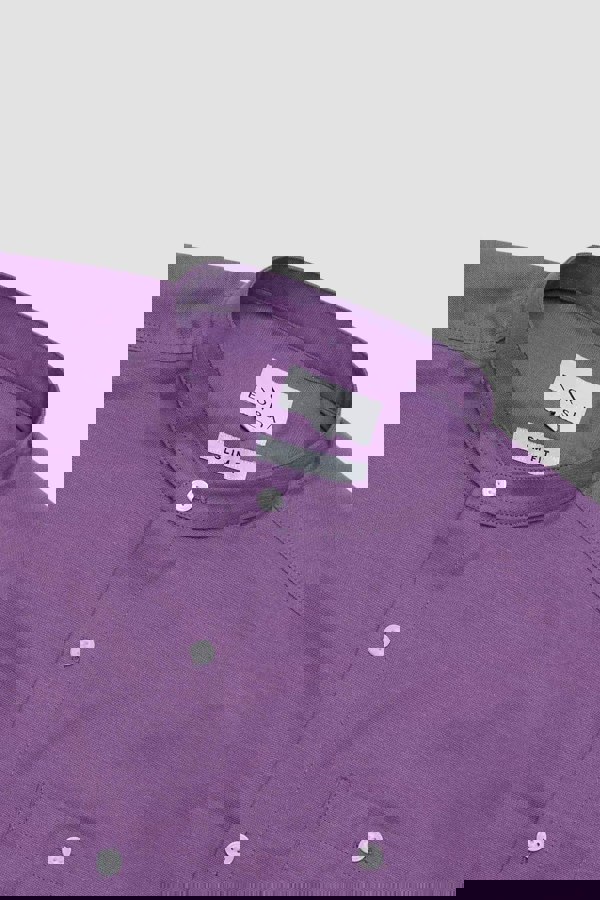 ENORSIA Mens Slim Fit Stand Up Collar Shirt