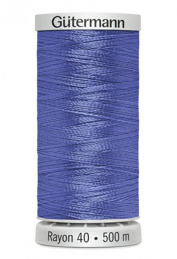 Gutermann No 40 Sulky Rayon Embroidery Thread 500m Rayon Thread Suitable For Embroidery