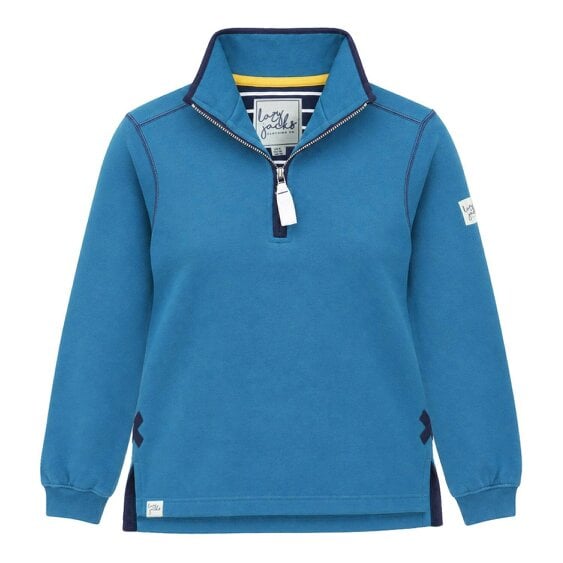 Lazy Jacks LJ3 - Ladies Quarter Zip Sweatshirt - Teal