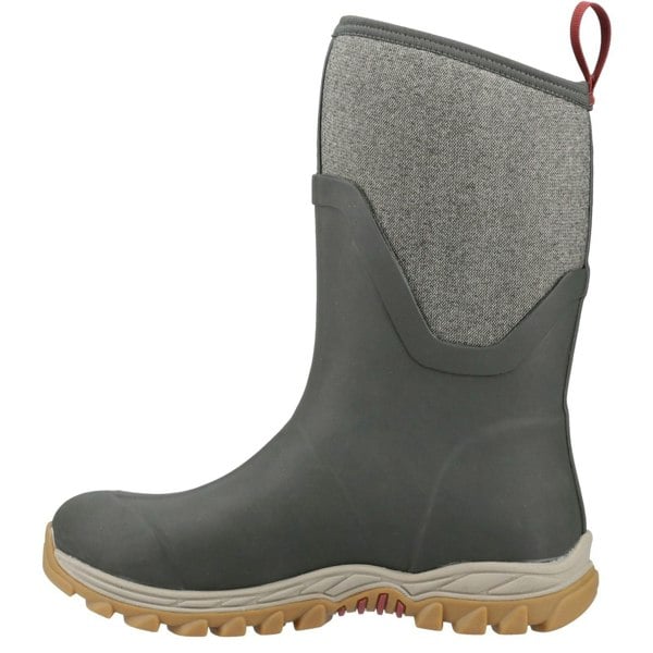 Muck Boots Arctic Sport II Mid Rubber Women's Olive/Herringbone Winter Mid Calf Boots
