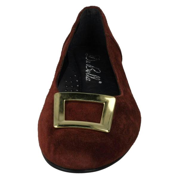 Da Bella Ladies Da Bella Heeled Court Shoes With Buckle Detail Kate