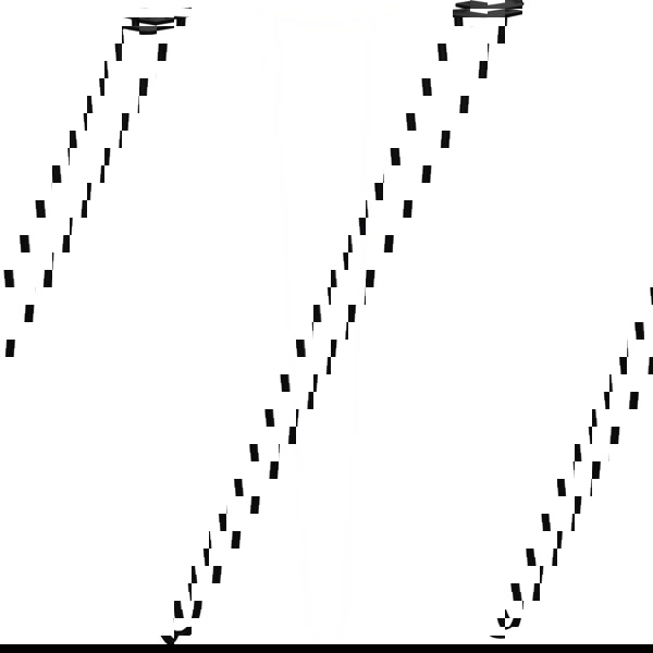 SkiSki 4 x 28" Hairpin Legs - 2 Prong - 10mm - Black