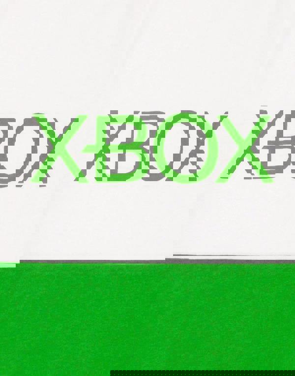 Xbox Boys White Cut & Sew Xbox Logo Short Sleeved T-Shirt