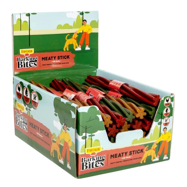 Favour Barking Bites Meaty Sticks 90g