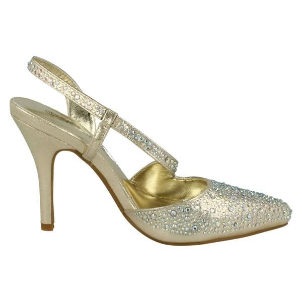 Anne Michelle Ladies Anne Michelle Sling Back Evening Shoes