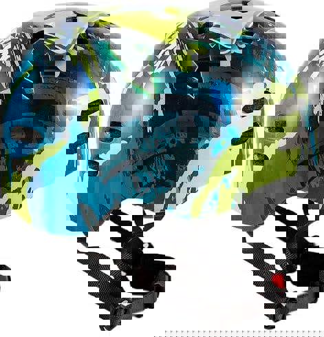 Sport Direct Adult BMX/Skateboard/Scooter/Bike Helmet Medium 55-58cm Blue/Green