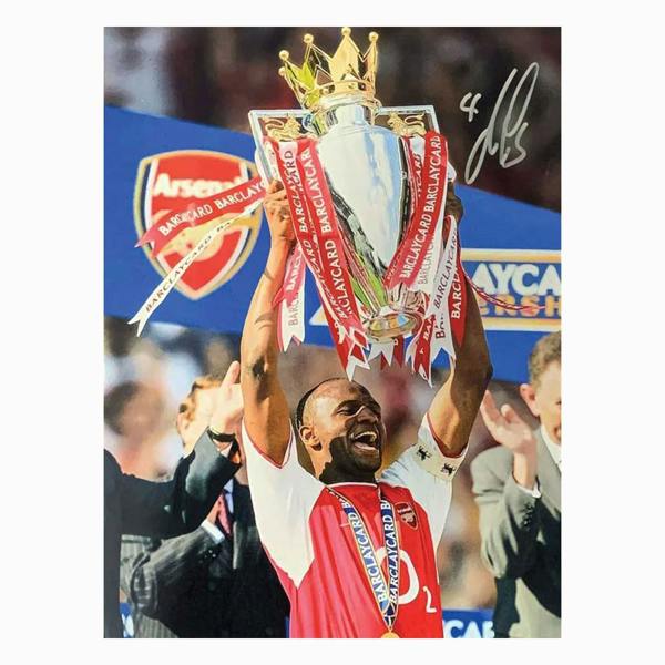 Unbranded Patrick Vieira signed Arsenal photo — Premium framing
