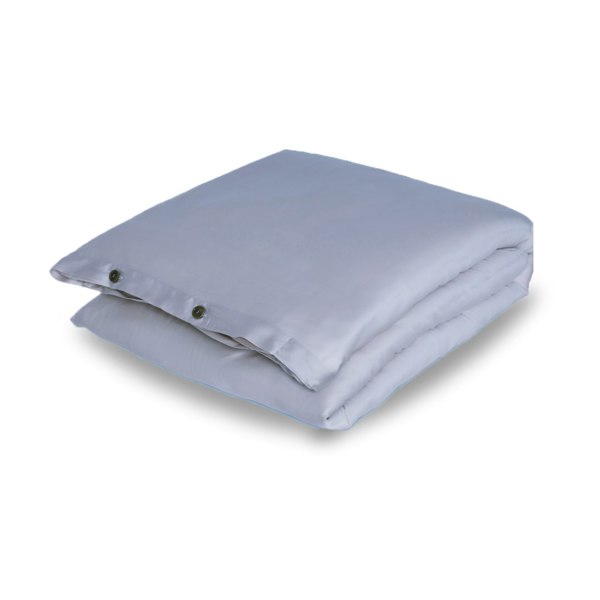 Ethical Bedding Duvet Cover (Eucalyptus Silk) - Sky Blue