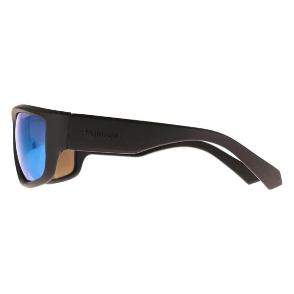 Polaroid Sunglasses PLD 2166/S 0VK 5X Matte Black Blue Mirror Polarized