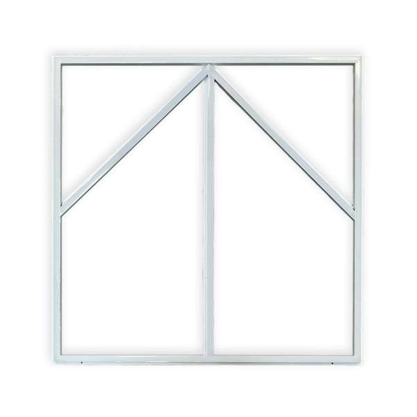 ENER-J 60x60cm LED Frame Panel Light with Blue Arrow Design - 40W, Cool White | Pack of 4 - 6500K