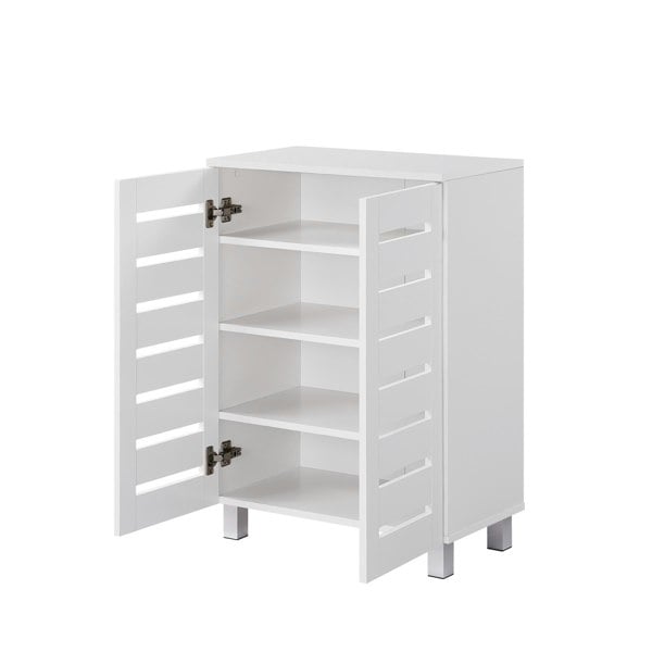 Swish Furniture Euston Modern 2 Door Shoe Storage Cabinet