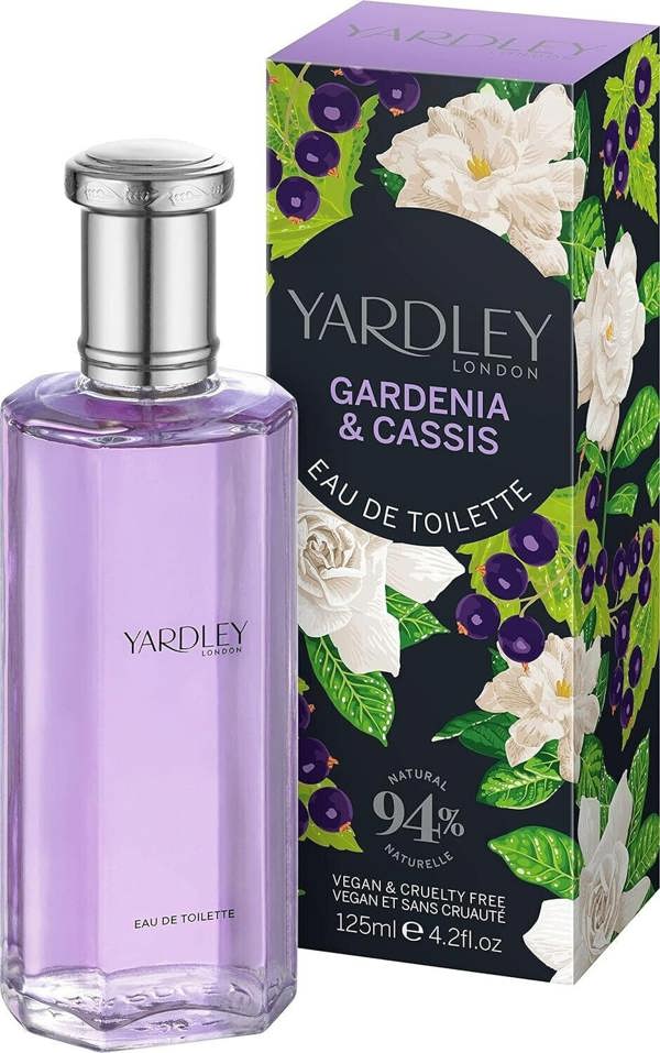 Yardley London Gardenia & Cassis 125ml Eau De Toilette EDT Spray For Her.