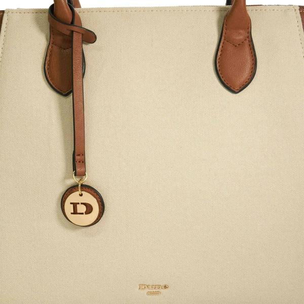 Dune London Dasto Plain Tote Bag - Natural - 