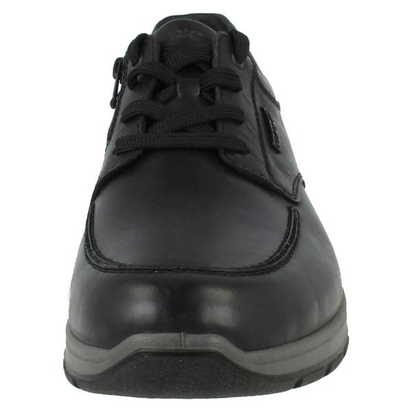 Rieker Mens Rieker TEX Zip Detailed Extra Wide Lace Up Shoes 03607