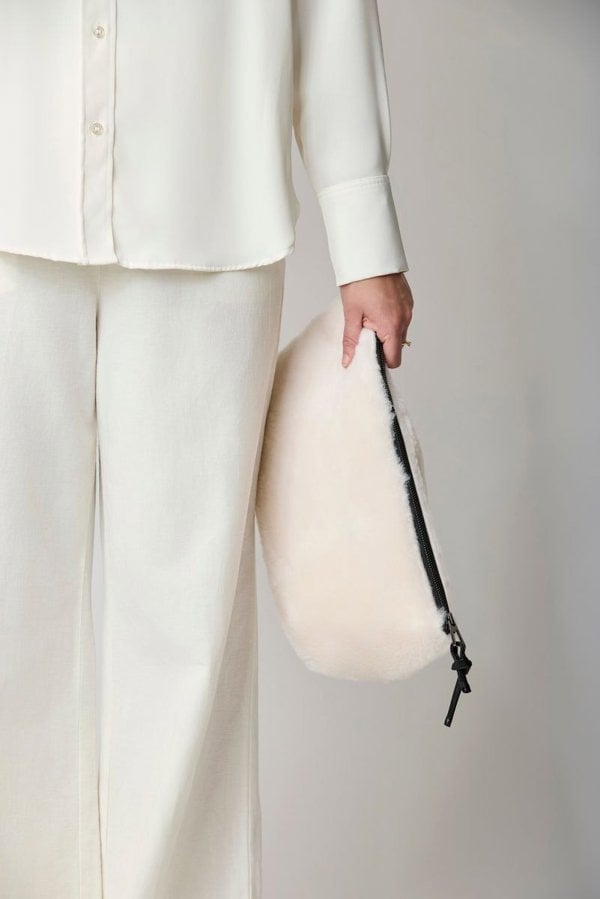 Maxi Havana Clutch White
