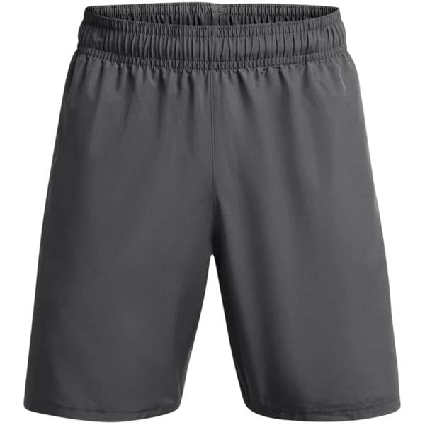 Under Armour Mens Wordmarks Woven Tech Shorts - Grey/Black - 