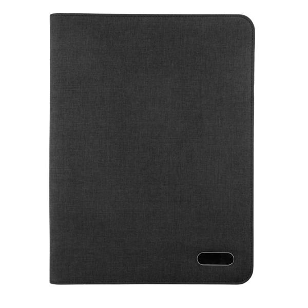 MidOcean Notes Folder Two Tone A4 Conference Folder - Black - 