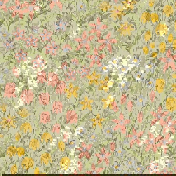 World Of Wallpaper Bluebell Wood Wallpaper - Sage Green