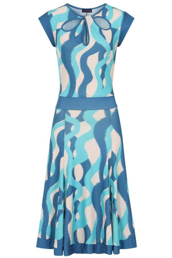 HotSquash Keyhole Detail Fit 'n' Flare Dress