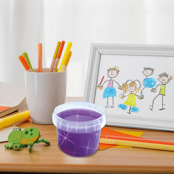 SES Creative Slime - Purple glitter 140 g