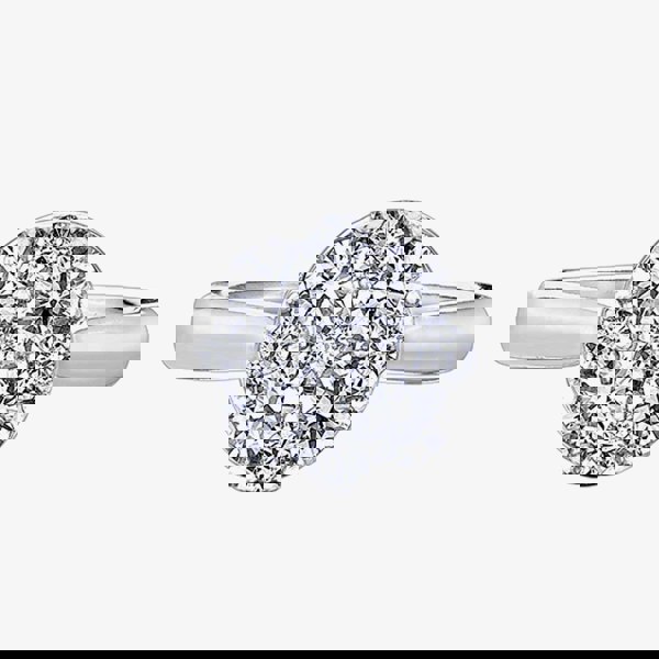 T. H. Baker 9ct White Gold 0.25ct Diamond Pavé Cluster Ring 30237WG/25-9