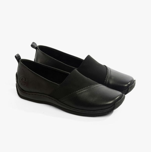Rieker L1790-00 Womens Shoes - Black