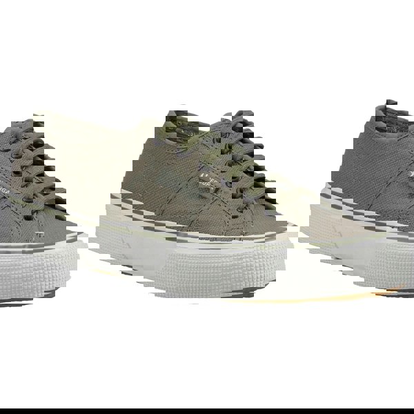 Superga 2490 BOLD Mens Trainers - Green Safari